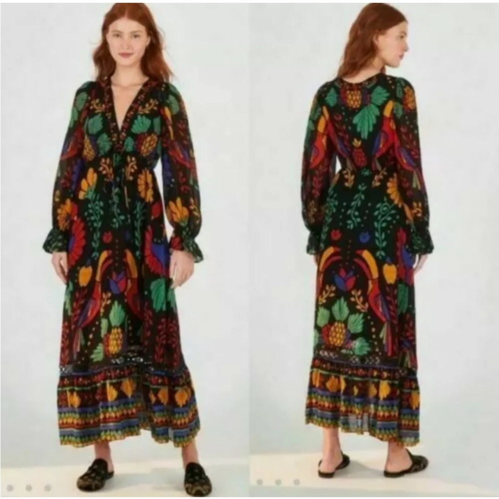 In search of this Farm Rio Georgette Maxi 1x.